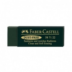 Borracha Artes Faber Castell Dust Free Verde