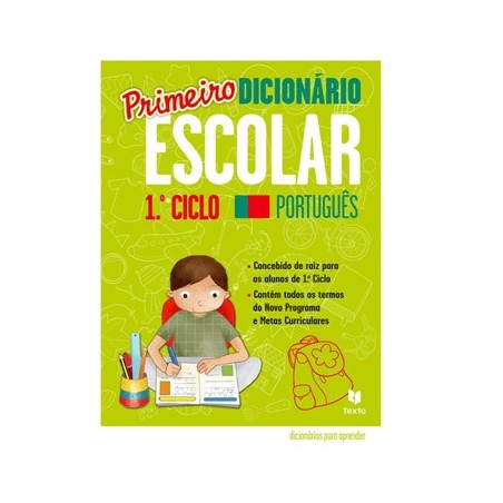 Primeiro Dicionário Escolar Ilustrado 1.º Ciclo