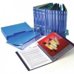 Pasta c/30 Bolsas Catalogo Eagle Tranparente / Arquivo e Org