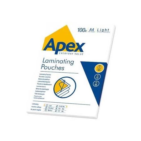 Bolsa Plastificacao Termica 216x303mm A4 80myc Cx 100un / Es