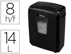 DESTRUIDORA DE DOCUMENTOS FELLOWES 8CD CAPACIDADE DE CORTE 8