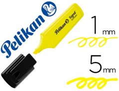 10un MARCADOR PELIKAN FLUORESCENTE TEXTMARKER SIGNAL AMARELO