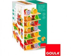 JOGO GOULA DIDATICO TORRE DE FRUTAS