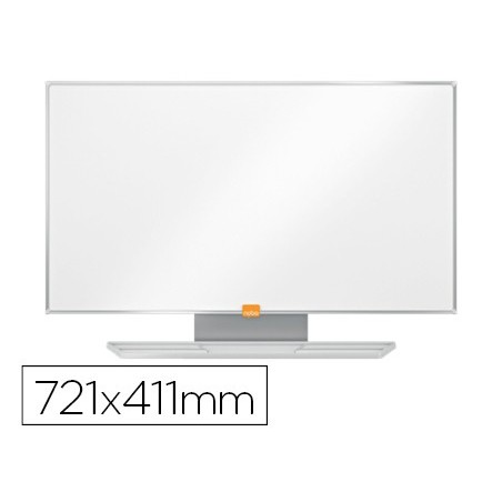 QUADRO BRANCO NOBO NANO CLEAN MAGNETICO ACO WIDESCREEN 32" C