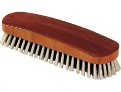 ESCOVA PARA ROUPA LEOPARDO FIBRA BRANCA E PRETA 185X55X40 MM