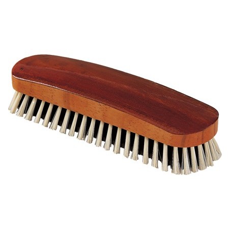 ESCOVA PARA ROUPA LEOPARDO FIBRA BRANCA E PRETA 185X55X40 MM