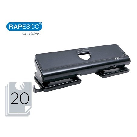 TALADRADOR RAPESCO 720 METAL NEGRO 4 TALADROS CAPACIDAD 20 H