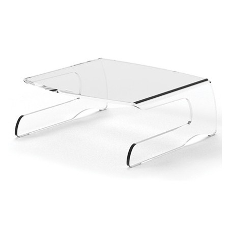 SUPORTE FELLOWES PARA MONITOR CLARITY TRANSPARENTE 107X254X2
