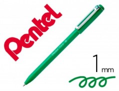 12un ESFEROGRAFICA PENTEL IZEE PONTA DE 1,0MM COM TAMPA COR