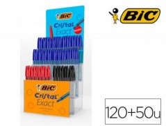 ESFEROGRAFICA BIC CRISTAL EXACT EXPOSITOR DE 120 UNIDADES CO