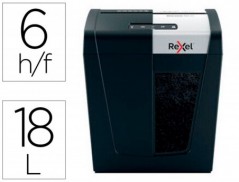 DESTRUIDORA DE DOCUMENTOS REXEL SECURE MC6 EU CAPACIDADEE 6