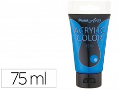 TINTA ACRILICA PENTEL EM TUBO DE 75 ML COR AZUL CEU ESCURO