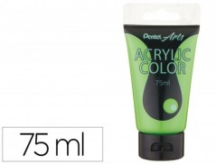 TINTA ACRILICA PENTEL EM TUBO DE 75 ML COR AMARELO ESVERDEAD