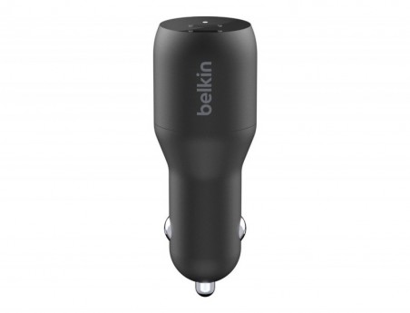 CARREGADOR PARA CARRO BELKIN CCB002BTBK DUPLO USB-C PD 36W 1