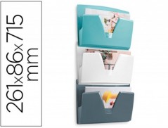 EXPOSITOR MURAL CEP RIVIERA PLASTICO CONJUNTO DE 3 UNIDADES