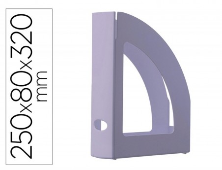 PORTA REVISTAS ARCHIVO 2000 ECOGREEN PLASTICO 100% RECICLADO