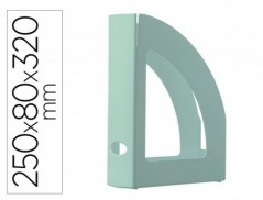 PORTA REVISTAS ARCHIVO 2000 ECOGREEN PLASTICO 100% RECICLADO