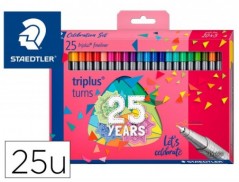 ROTULADOR STAEDTLER TRIPLUS 25 ANIVERSARIO TRAZO 0,3 MM ESTU
