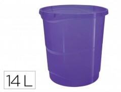 CESTO DE PAPEIS DE PLASTICO ESSELTE COLOUR BREEZE LAVANDA