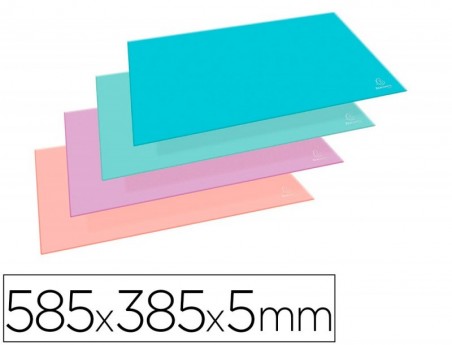 8un BASE DE SECRETARIA EXACOMPTA AQUAREL CARTAO FORRADO CORE