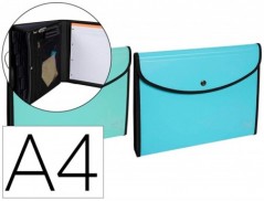 PASTA EXACOMPTA AQUAREL CLASSIFICADORA DIN A4 POLIPROPILENO