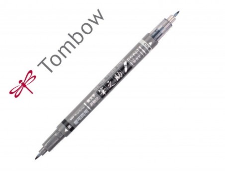 ROTULADOR TOMBOW FUDENOSUKE TINTA BASE DE AGUA DOBLE PUNTA B