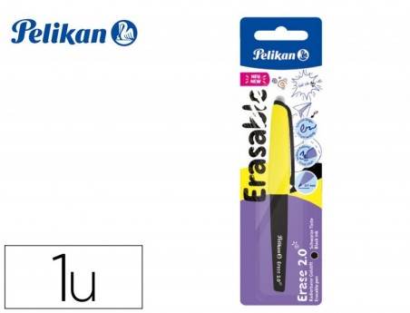 12un ROLLER PELIKAN ERASE 2.0 APAGAVEL PONTA 0,7 MM TINTA GE