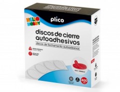 DISCO DE CIERRE PLICO VELCRO AUTOADHESIVO 20 MM DIAMETRO COL
