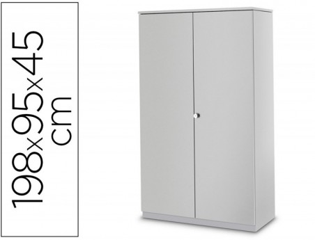 ARMARIO METALICO IORDER MM2000 CON 2 PUERTAS BATIENTES Y 4 E