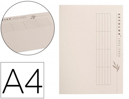 CLASSIFICADOR DE CARTOLINA TARIFOLD 100% ECOLOGICO 226 G/M2