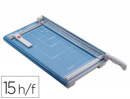 GUILHOTINA DE ALAVANCA DAHLE 534 COM BASE METALICA DIN A3 CA
