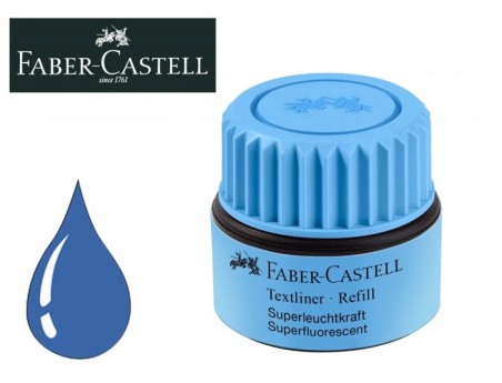 TINTA MARCADOR FABER CASTELL FLUORESCENTE 1549 COM SISTEMA C