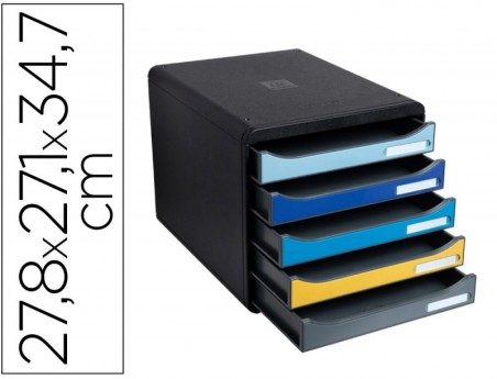 BLOCO CLASSIFICADOR DE SECRETARIA EXACOMPTA BIG BOX PLUS BEE