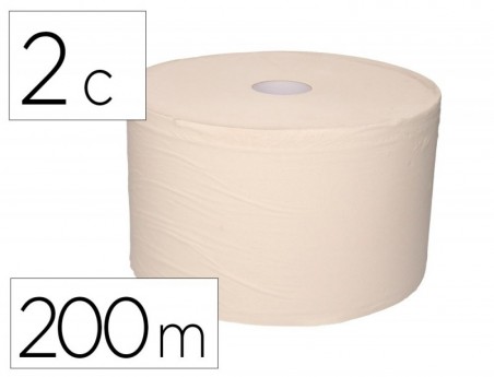 PAPEL HIGIENICO INDUSTRIAL BUNZL GREENSOURCE CELULOSA BLANCA