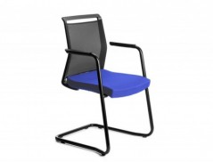 CADEIRA ROCADA CONFIDENTE ESTRUTURA METALICA FORRADA EM TECI