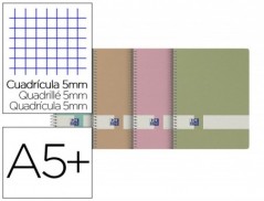 5un CADERNO ESPIRAL OXFORD EUROPEANBOOK 1 DIN A5+ 80 FOLHAS