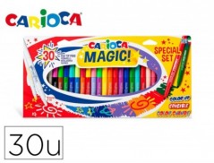 MARCADOR CARIOCA MAGIC MARKERS SPECIAL SET CAIXA 30 UNIDADES