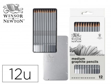 LAPIS DE GRAFITE WINSOR&NEWTON STUDIO COLLECTION CAIA METALI