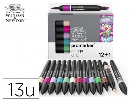 MARCADORES WINSOR&NEWTON PROMARKER MANGA CHIBI CONJUNTO DE 1