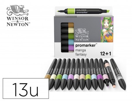MARCADORES WINSOR&NEWTON PROMARKER MANGA FANTASY CONJUNTO DE