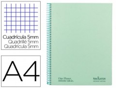 CADERNO ESPIRAL NAVIGATOR A4 MICRO CAPA FORRADA 120 F 80 GR