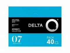 40un CAFE DELTA Q DESCAFEINADO CAPSULAS XL MONODOSE INTENSID