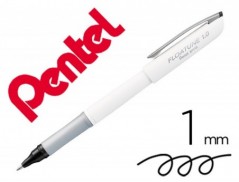 12un ROLLER BALL PENTEL FLOATUNE PONTA DE 1 MM COR PRETO