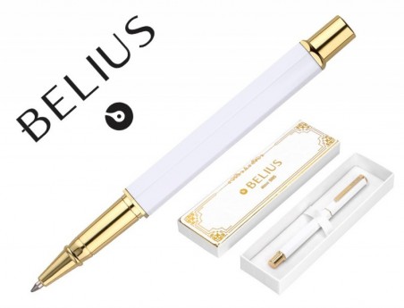 ESFEROGRAFICA BELIUS MACARON BLISS ALUMINIO DESENHO HEXAGONA