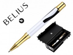 ROLLER BELIUS DUALITA CORPO PRETO DESENHO BRANCO TINTA PRETA