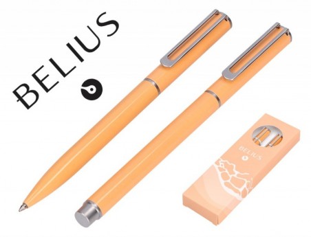 CONJUNTO ESFEROGRAFICA E ROLLER BELIUS ENDLESS SUMMER ALUMIN