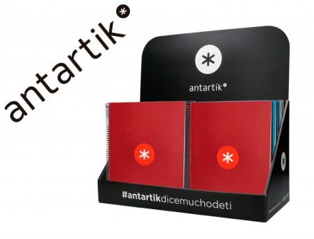 CADERNO ESPIRAL LIDERPAPEL A4 MICRO ANTARTIK CAPA FORRADA 80