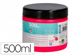 PINTURA A DEDOS LIDERPAPEL FRASCO DE 500 ML MAGENTA