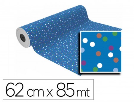 PAPEL FANTASIA BASIKA LN2001-H BOBINE LARGURA 62 CM COMPRIME