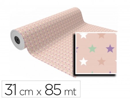 PAPEL FANTASIA BASIKA IN2104-D BOBINE LARGURA 31 CM COMPRIME